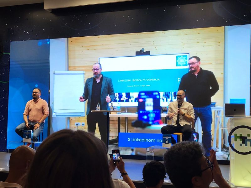 Dejan Pataki LinkedIn edukacija - predavanje u Nišu